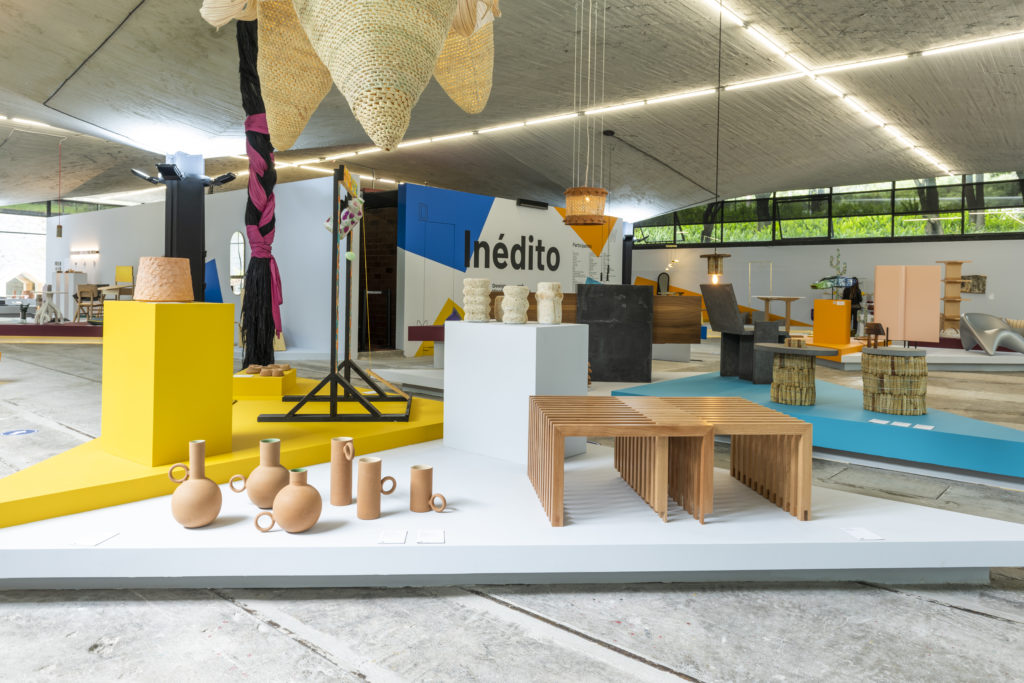 Inédito 2020 installation at Espacio CDMX, Design Week Mexico. Photo: Jaime Navarro